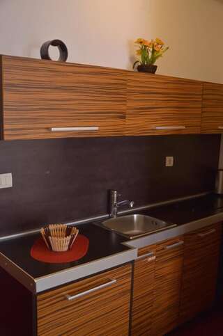 Отель Hotel Salute Budva Будва Номер-студио с террасой-4